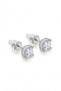 Pendientes Halo Semicuadrados