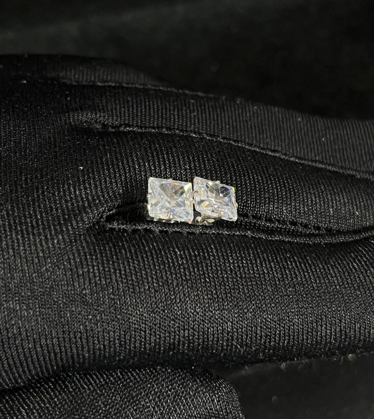 Pendientes classic lightweight square