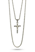 Collar Jesús Nuestro Señor acero inoxidable