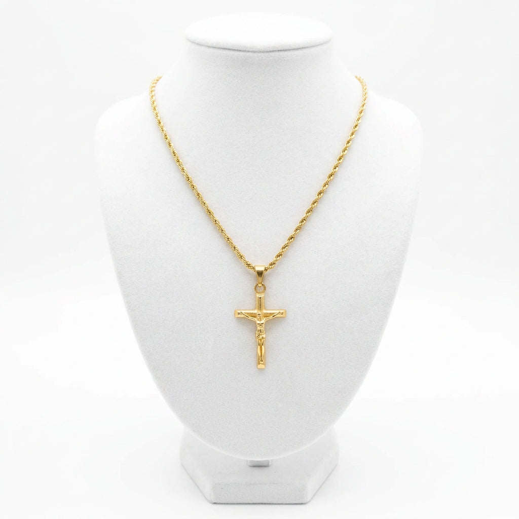 Collar Jesús Nuestro Señor acero inoxidable