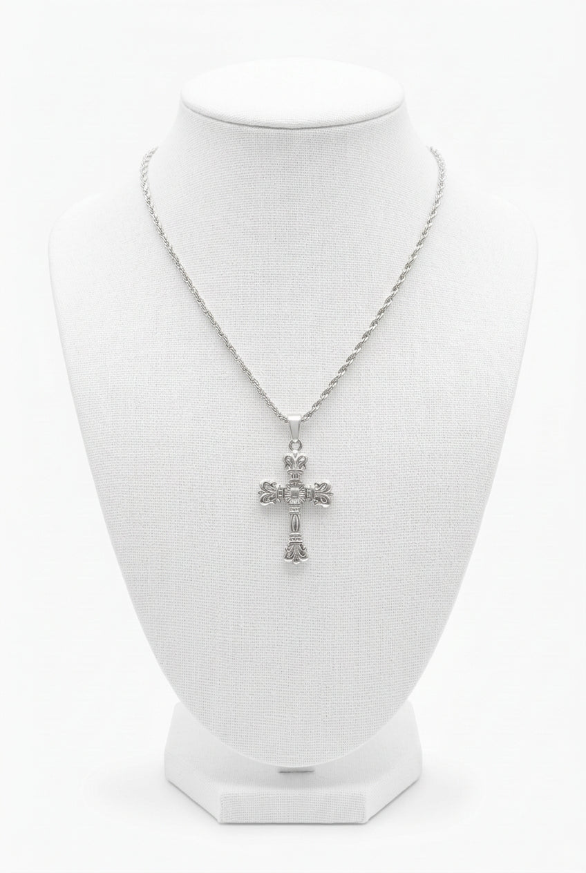 Collar Cruz Ornamental